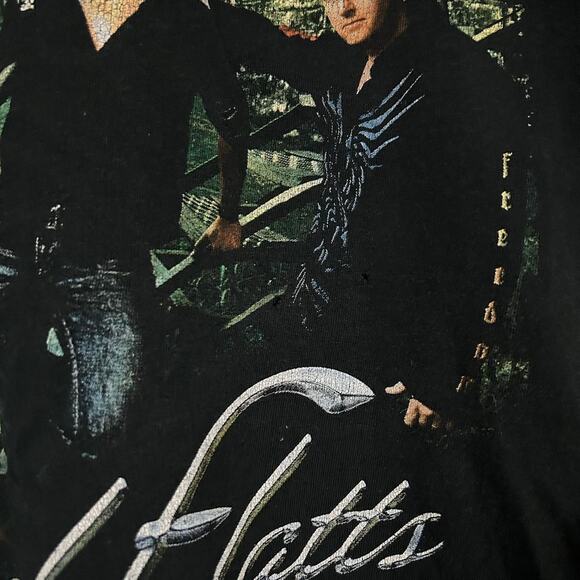 Vintage 2095 Rascal Flatts Tour Tee Shirt - Picture 4 of 7